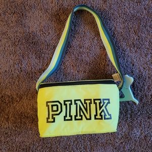 PINK Victoria secret cooler with Keychain